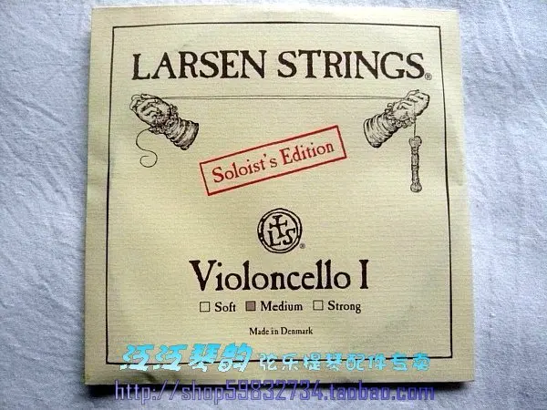 Виолончель нить larsen soloists среднего натяжения|cello strings larsen|cello stringslarsen |