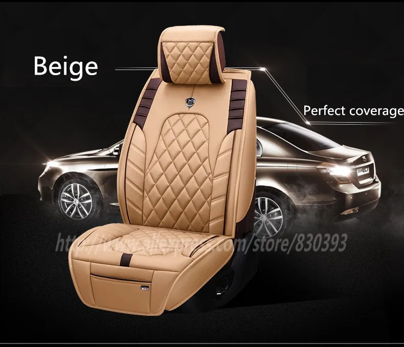 3D Стильный чехол для автокресла для Toyota Camry Corolla RAV4 Civic Highlander Land cruiser 200 Prado 150 120 Prius verso