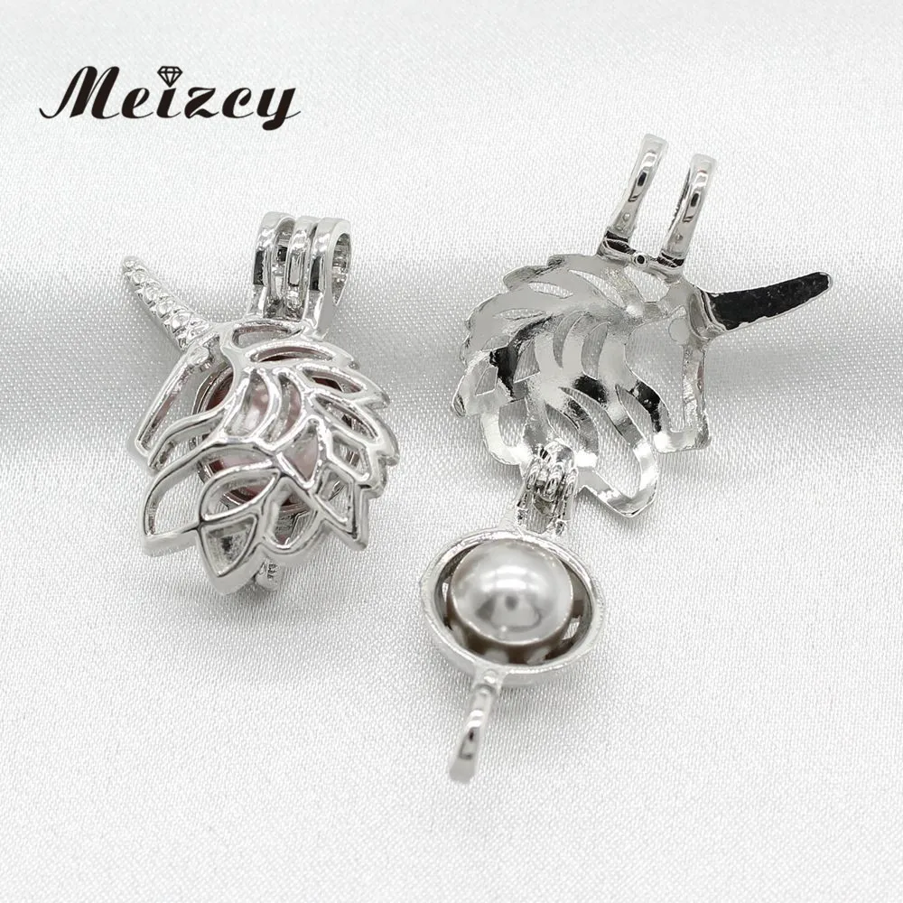 1 шт. серебряное ожерелье в виде единорога|Ожерелья с подвеской| |