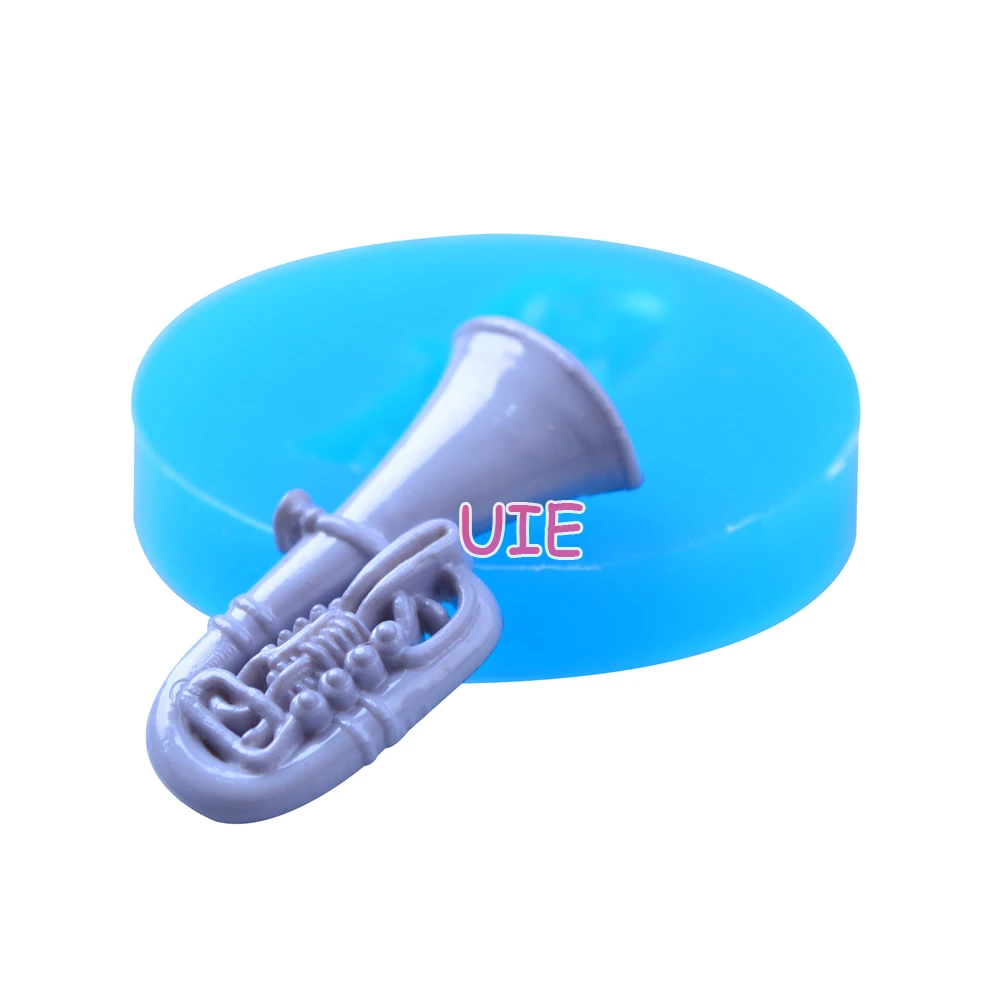 PYL272U 31 6 мм Tuba Музыкальные инструменты Гибкая силиконовая форма для украшения