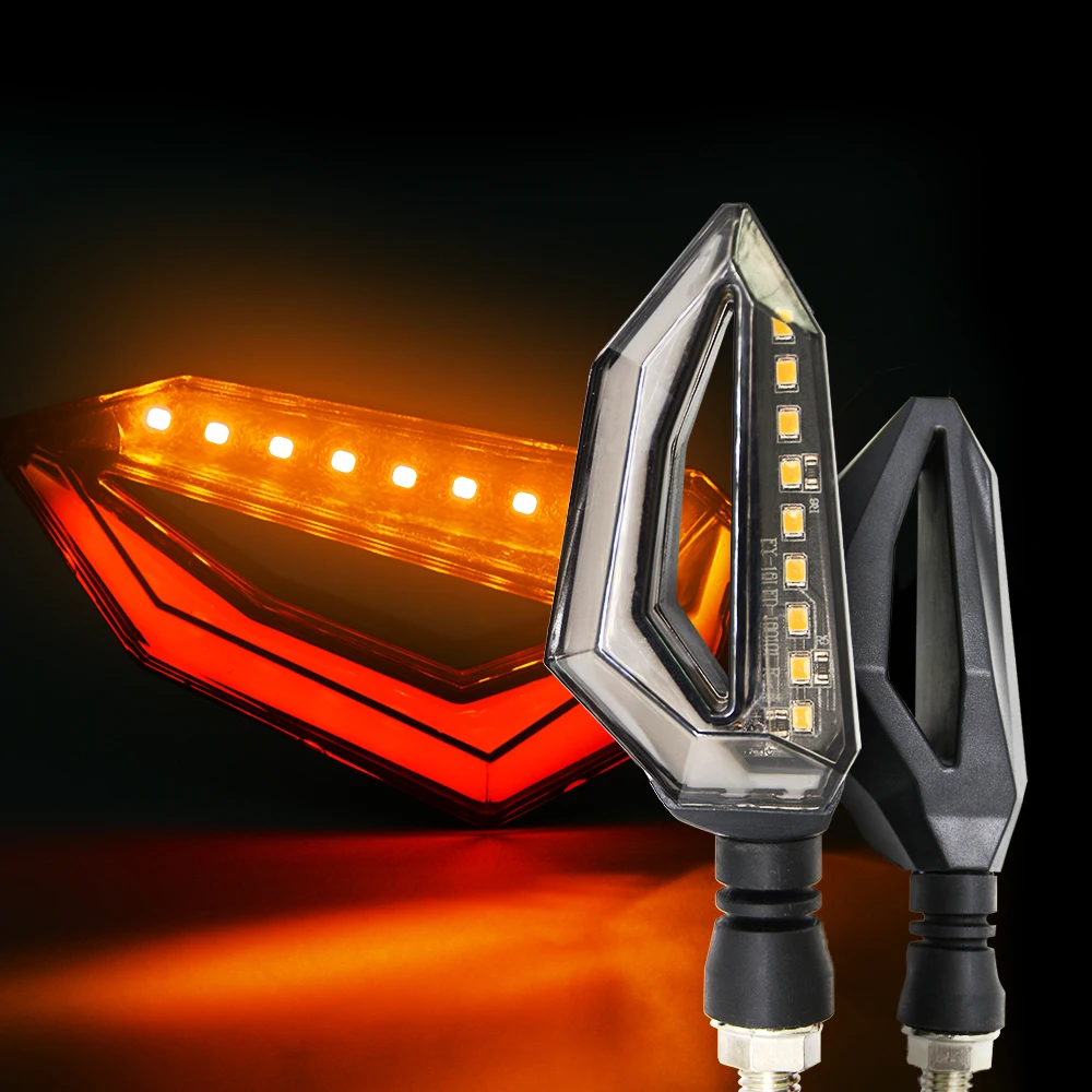 Светильник поворота для мотоцикла Тормозная лампа желтая светильник ПА