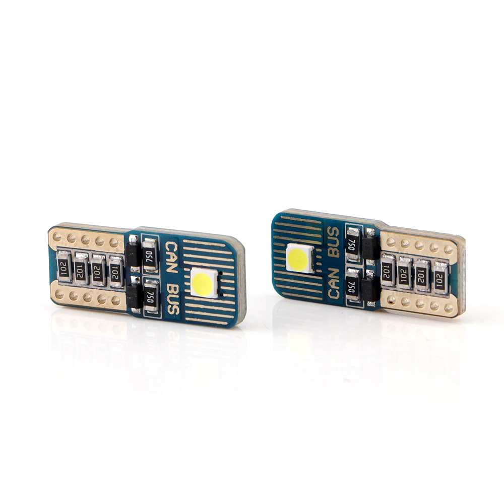 300X Canbus T10 3030 2SMD без ошибок светодиодный DC 9-16 V лампы автомобильный индикатор Подсветка регистрационного номера габаритный фонарь 12 V белого цвета