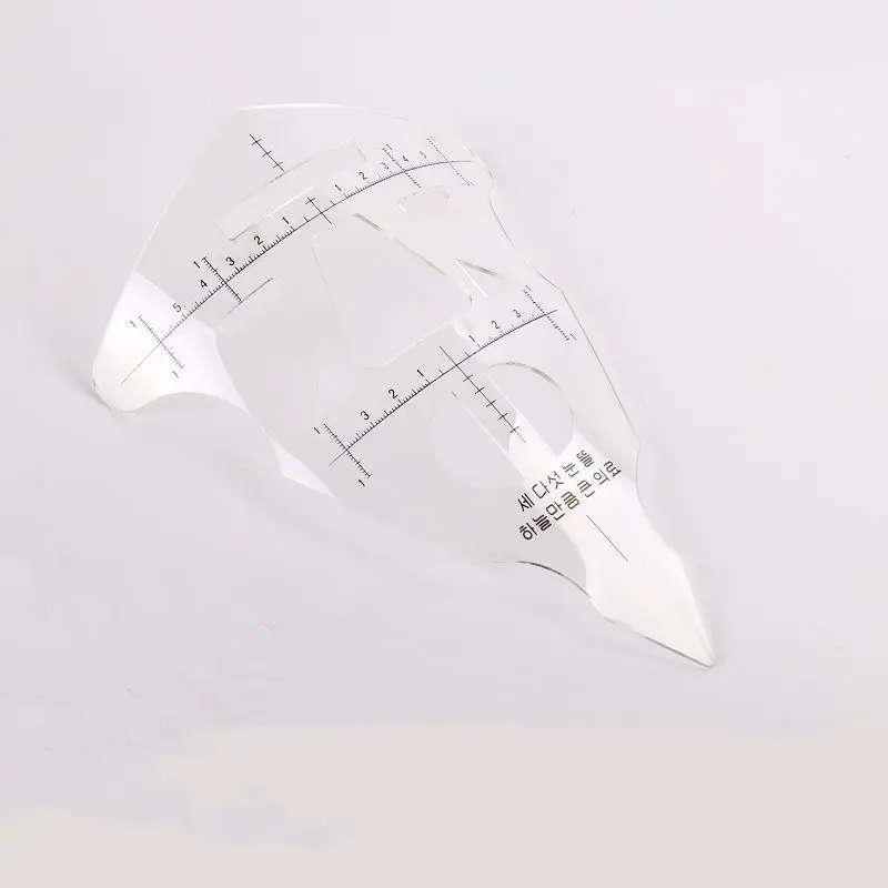 Трафарет для бровей многоразового использования макияжа измерительный шейпер