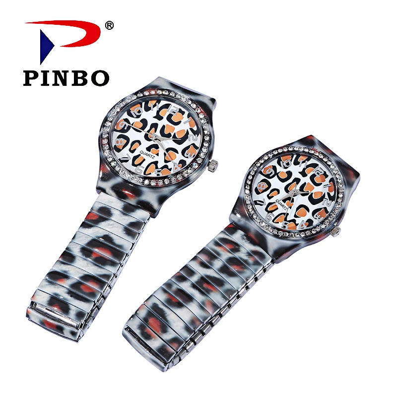 Женские Модные кварцевые часы женские Стразы повседневные эластичные