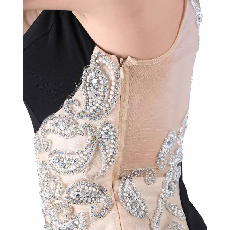 Элегантные вечерние платья платье 2019 эластичный длинный рукав назад этаж Длина с