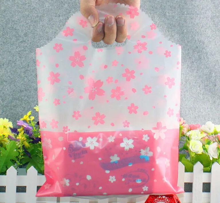 11 23 Алиса синий/розовый пластиковый пакет для покупок упаковка 35*47 см прозрачный