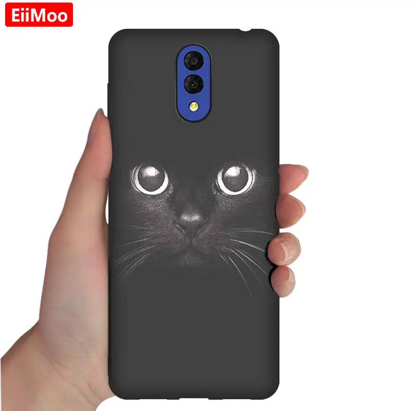 25 EiiMoo Soft TPU Silicone Case Cover For Alcatel 3L Case 5039 5039D Cute Cartoon Phone Back Coque For Alcatel 3L Case - Цвет: 25
