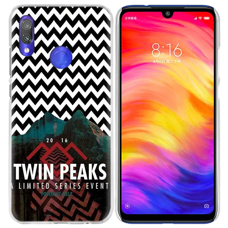 Чехол с надписью «Добро пожаловать в Твин Пикс» для Xiao mi Red mi Go Note 7 6 6A Pro S2 5 5A 4X mi A1 A2 9 mi x 3 5G 8 lite Play F1 жесткий чехол для телефона из ПК