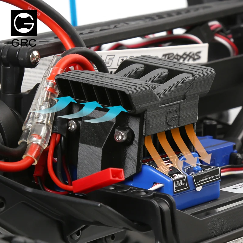 

RC Parts crawler car ESC radiator Cooling fan For 1/10 TRAXXAS trx-4