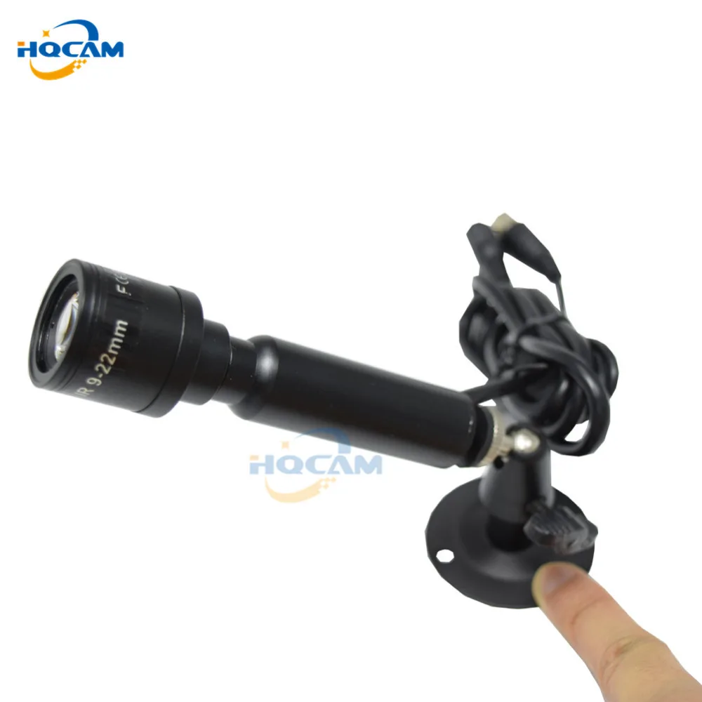 HQCAM 700TVL 9-22 мм ручной варифокальный зум Mini Square OSD меню Bullet Intdoor Effio-E 4140 + 673/672 CCD
