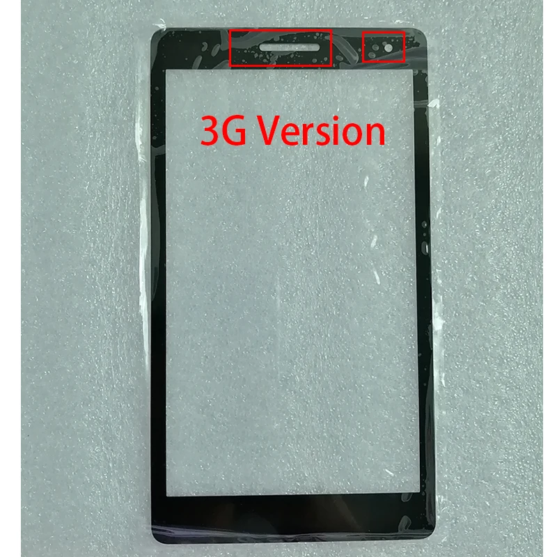 7," черный для huawei Mediapad T3 7,0 3g Wi-Fi или BG2-W09 BG2-U01 BG2-U03 передних боковых сенсорный стеклянный датчик объектива Панель