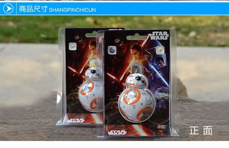 8,5 см Звездные Войны Пробуждение силы BB8 игрушка BB-8 дроид робот Дарума тумблер фигурка игрушки сумка Подвеска Рождественский подарок для детей