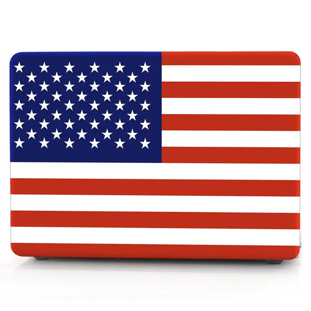 United States Чехол для ноутбука Macbook Air Pro 13 15 Touch bar для Mac Book Air Pro retina 11 12 13 15 дюймов жесткий чехол с национальным флагом - Цвет: United States