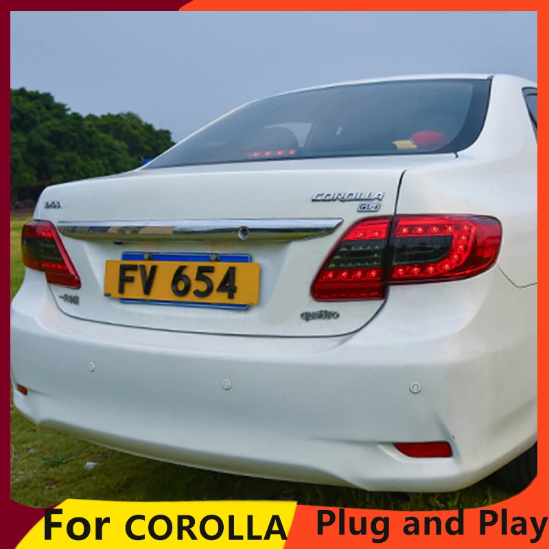 

KOWELL Car Styling for COROLLA TAIL Lights LED Tail Light LED Rear Lamp DRL+Brake+Reversing+Signal LIGHT Automobile Accessories