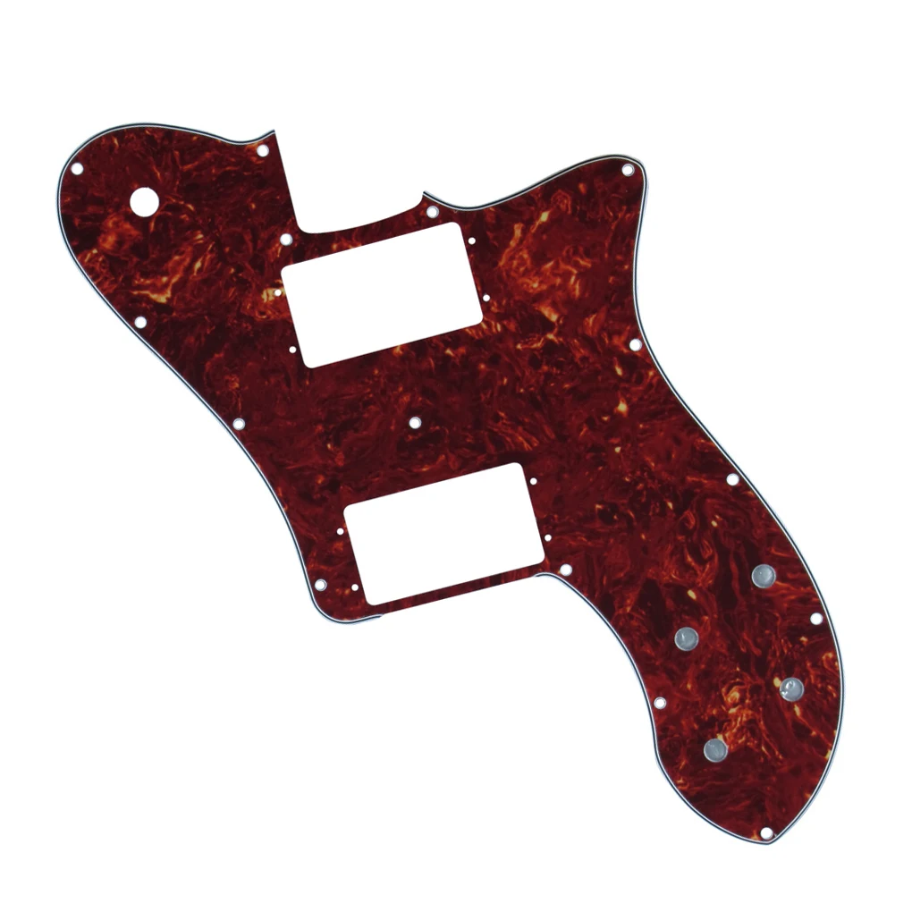4Ply электрогитара Защита от царапин пластина и винты для мексиканской 72 Deluxe Reissue RI