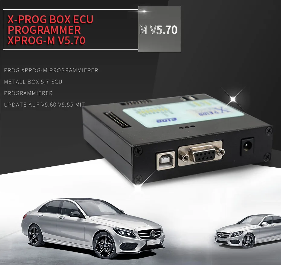 Новейшая версия Xprog V5.74 EEPROM IMMO ECU Программатор Полные Адаптеры Φ M Box 5 74 лучше чем