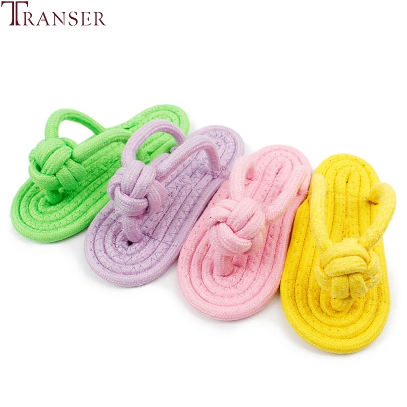 Transer хлопковая веревка для собак искусственная обувь жевательная игрушка