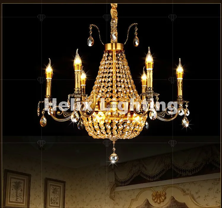 Новая современная подсветильник люстра медная лампа латунная Роскошная