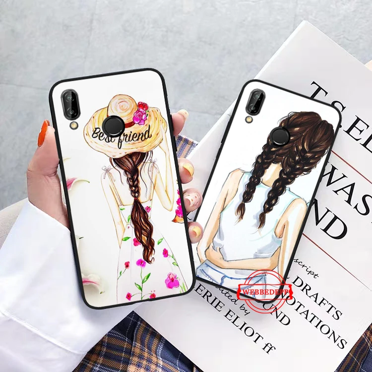 Силиконовый чехол для Huawei P8 Lite 2015 2017 P9 2016 Mimi P10 P20 Pro P Smart 2019 P30|Бамперы| |