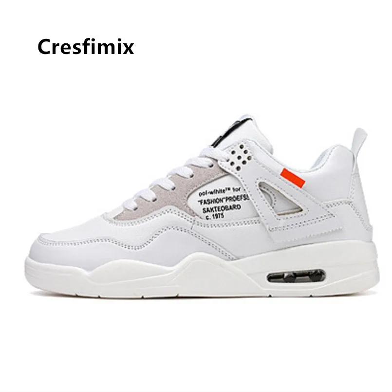 

Cresfimix/Мужская модная белая Удобная высокая обувь; мужские повседневные Черные кроссовки; сезон весна-осень; Zapatos Hombre; крутая обувь; B5024