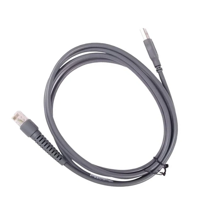 New USB 2 M Straight Cable For Zebex Z-3220,Compatible 2 Meter Barcode Scanner Cable