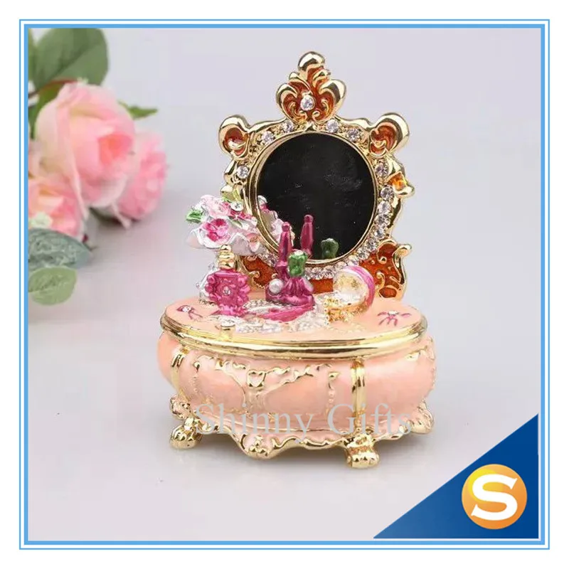 Современная жизнь туалетный столик в форме коробочки для сувениров ретро | Дом и