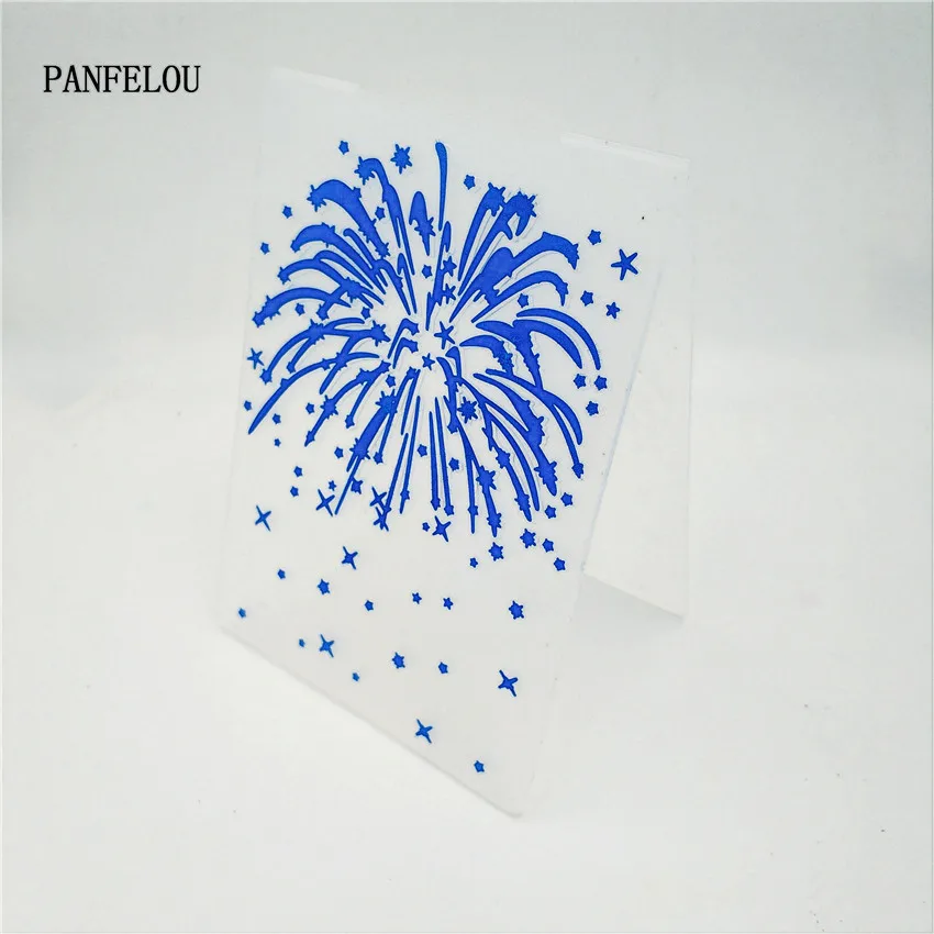 Пасхальный синий фейерверк PANFELOU фотоальбом для скрапбукинга | Дом и сад