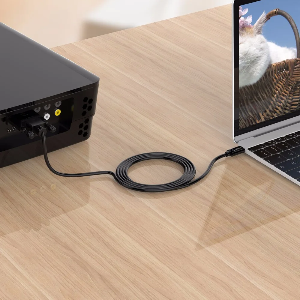 Кабель для передачи данных ORICO с usb 1 8 C на DVI HD 1080 M адаптер типа Thunderbolt совместимый