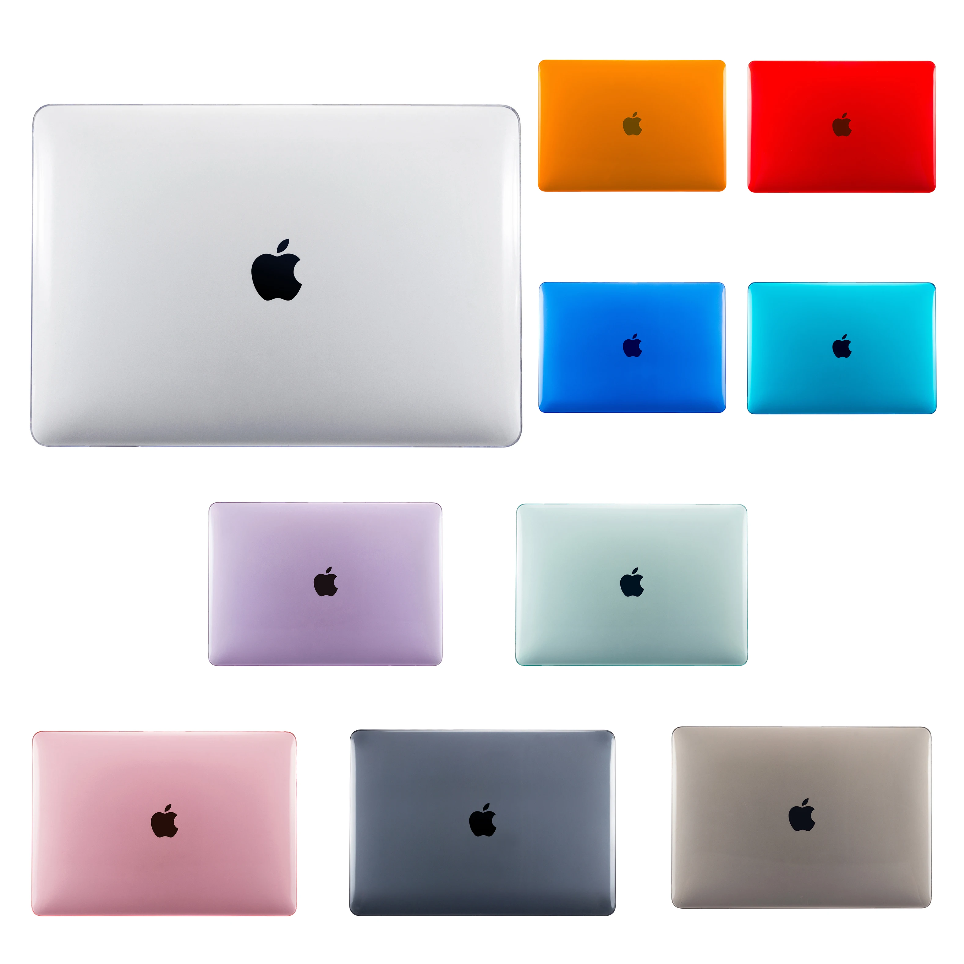 Новый прозрачный чехол с сенсорной панелью для Apple Macbook Air Pro Retina 11 12 13 15 ноутбука