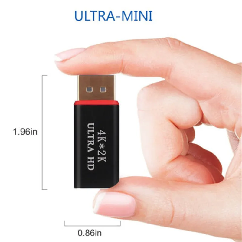 4K DP к HDMI совместимый адаптер порт дисплея с портом конвертер кабель для AMD ПК