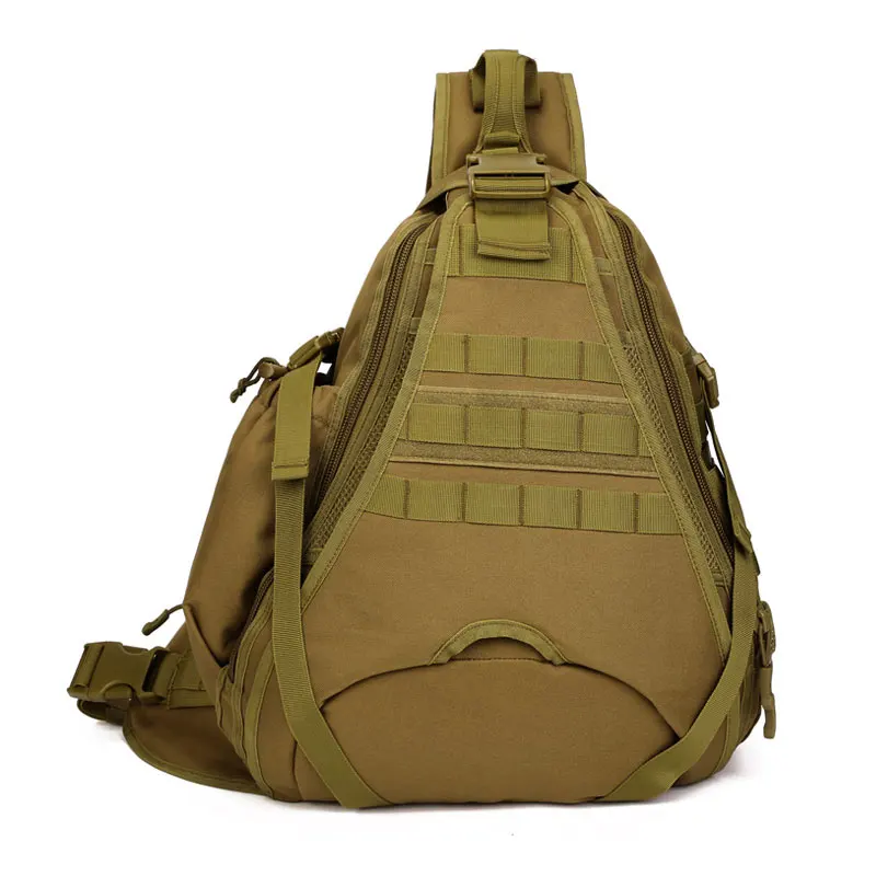 Protector Plus Outdoor Chest Pack Single Shoulder Sports Backpack portable Camping Tactical Small Waterproof Bag Man Woman | Спорт и