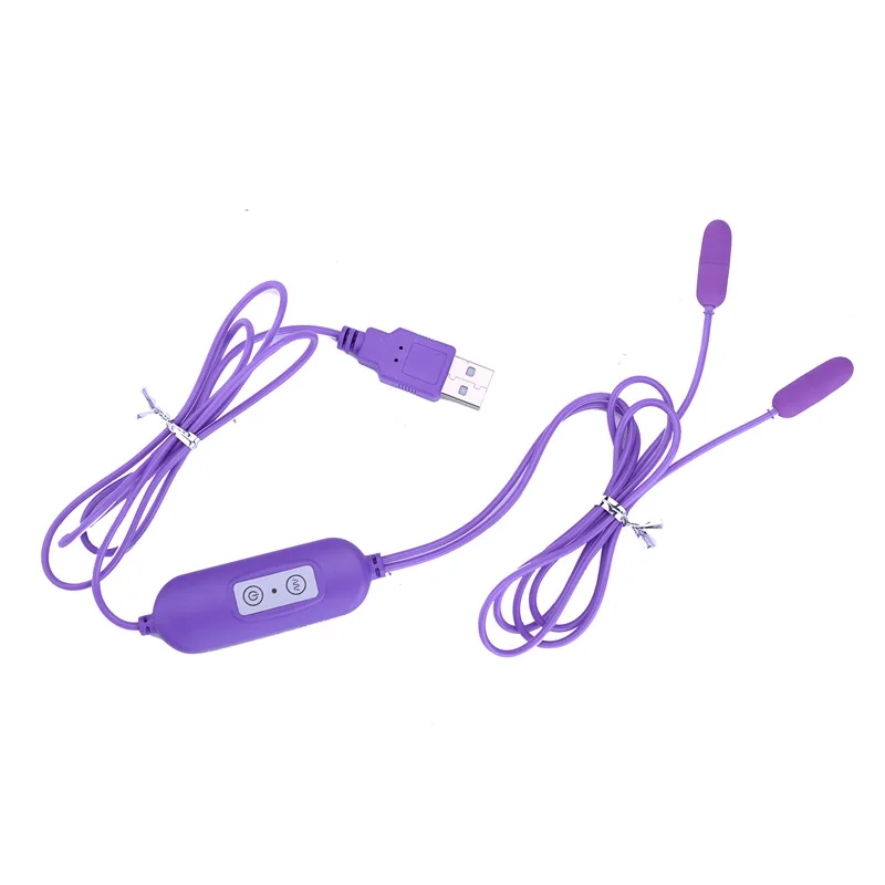 USB мощность крошечные Близнецы пенис пробка для уретры прыжок яйцо Вибратор