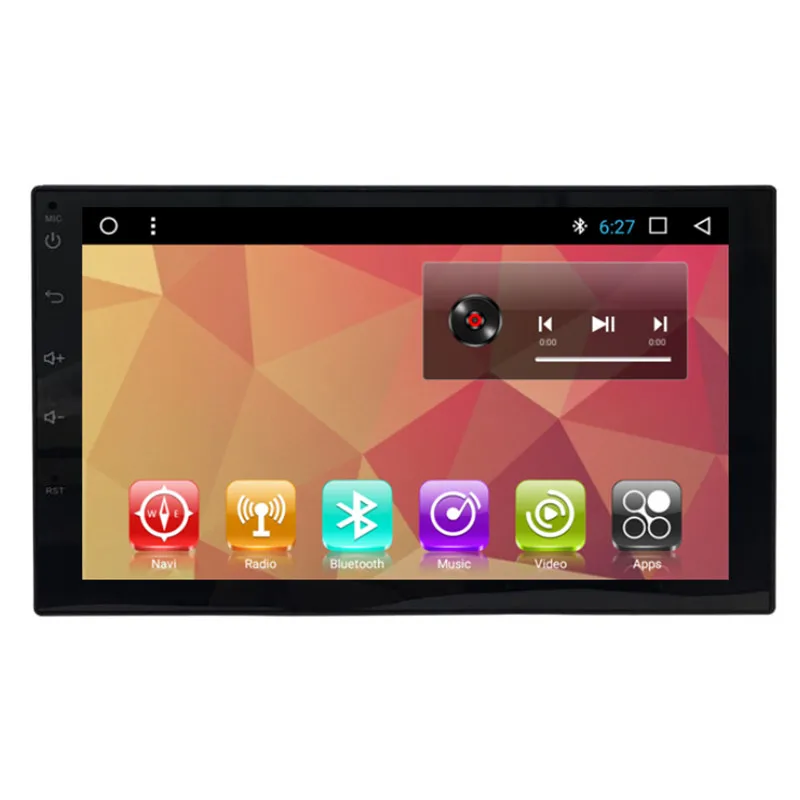 Автомобильный мультимедийный стерео радиоприемник 7 дюймов Android аудио DVD GPS