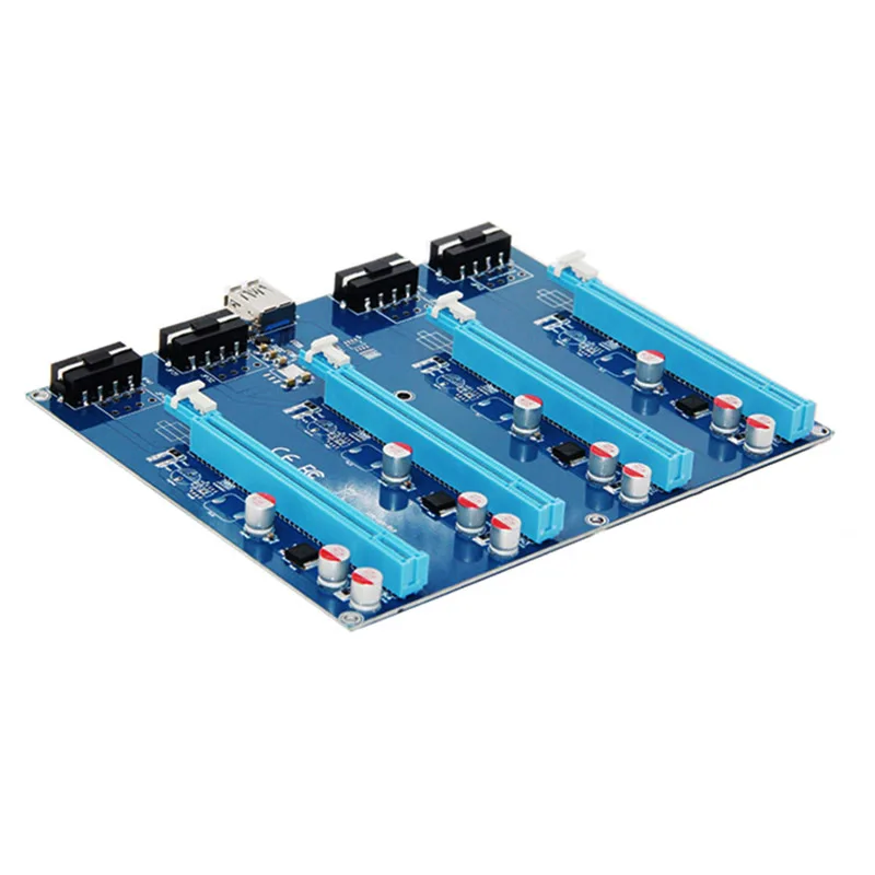 Распродажа! PCI E X1 к 4PCI X16 Расширенный комплект с 1 до 4 портами Express переключатель