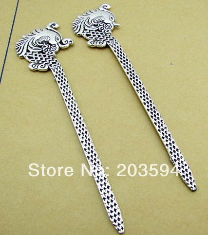 

Wholesale 30Pcs /Lots Antique Silver Fish Bookmark Metal Bookmark with loop 122mm