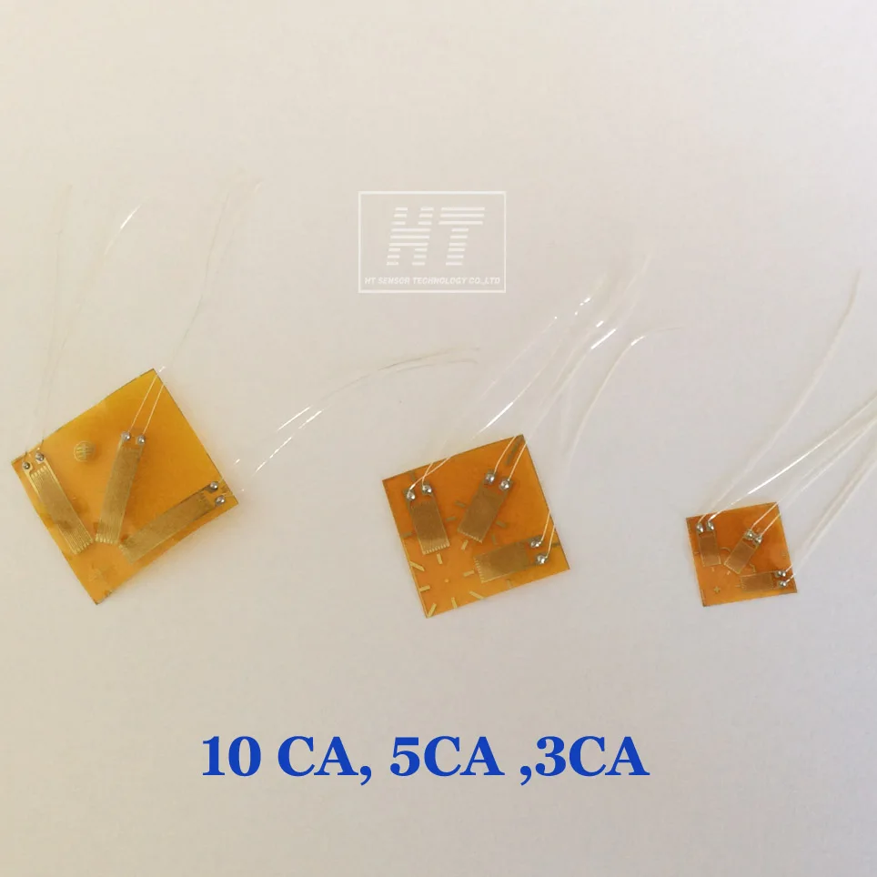 5CA with lead wire strain gauges sensor for analysis stress measurement or priting electronic board | Инструменты