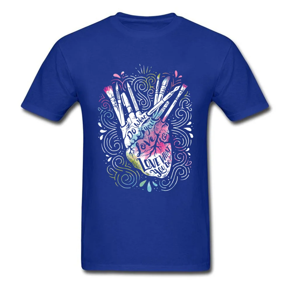 Сердце для искусства Сделай то что тебе нравится 2018 Акварельная черная футболка