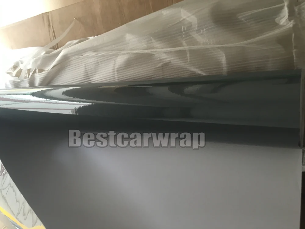 3 Слои серый Nardo High Gloss автомобильная пленка для всего тела охватывающих кожи