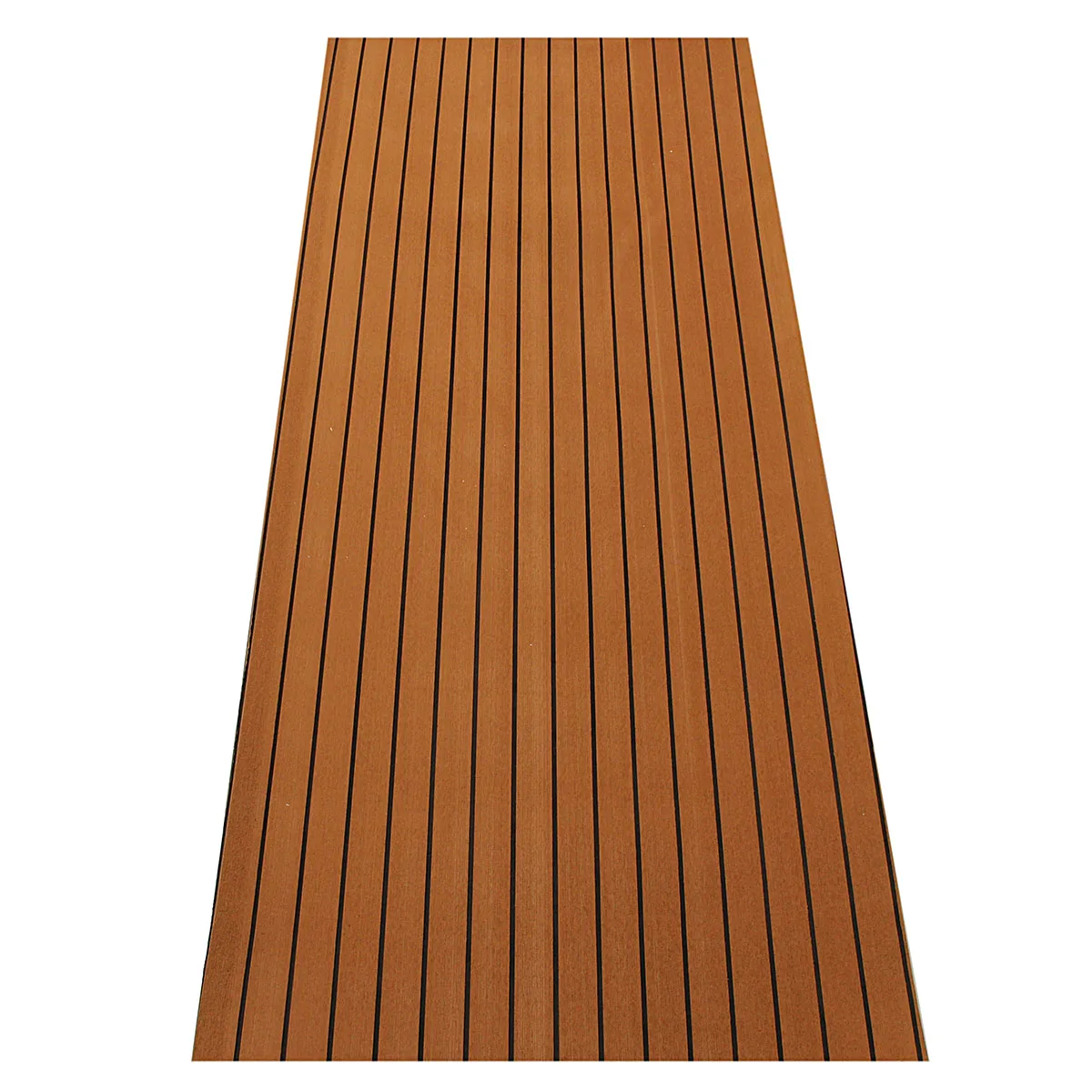 

900x2400x5mm EVA Foam Imitated Teak Boat Deck Mat Brown Yacht Flooring Anti Slip Waterproof Mat Recreational Vehicle Pad