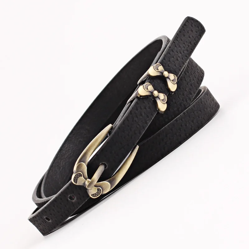 Ремень из свиной кожи Женский тонкий пояс для платьев 2018|belts for women dresses|leather belts