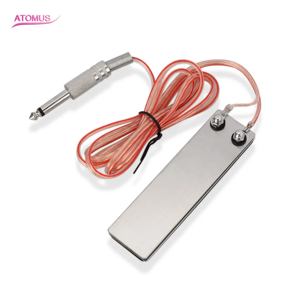 Ножной переключатель для тату из нержавеющей стали|Блок питания тату-машинки| |