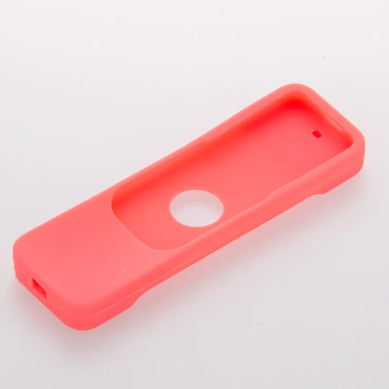 A Silicone Case Dust-Proof Protective Cover For Apple TV4 Remote Case Portable Sleeve Remote Control Protector With Lanyard Strap пульт 433 пульт 433 мгц пульт для телевизора - Цвет: A