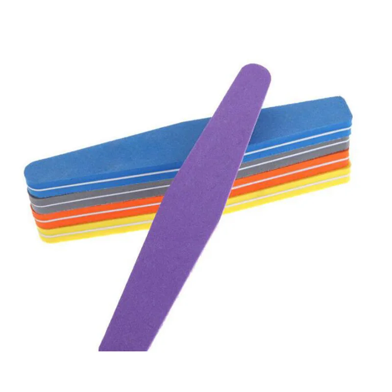 Пилка для маникюра и педикюра AddFavor с зернистостью 100/180 3 шт.|nail file nail|nail polish bufferpolish