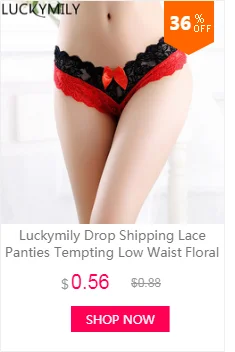 Luckymily женские нижнее бельё для девочек пикантные Бесшовные белье Cheeky открытым стринги с низкой талией трусики женщин секс игрушки сетки