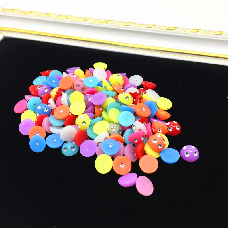 

Newest 6mm 8mm 10mm Imitation Pearl Half Round Pearl Flat Back Scrapbook Beads For Phone Case Scrapbook DIY Jewelry Making