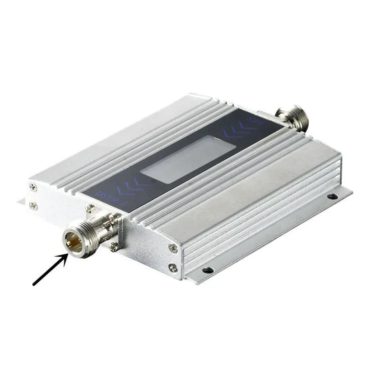 LCD Семейный 3G WCDMA 2100MHz 2100 60db усилитель сигнала мобильного телефона сотового крышка