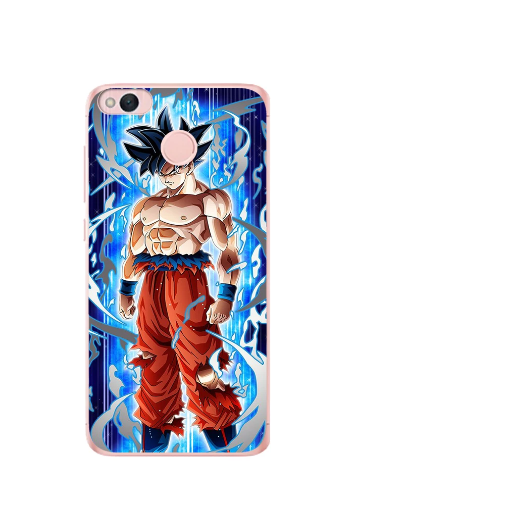 Для Xiaomi Redmi 6 6A 5A 4 4A 4X Mi 8 9 a1 a2 5X Coque Etui чехол Роскошный Dragon Ball Super Son Goku мультяшный для