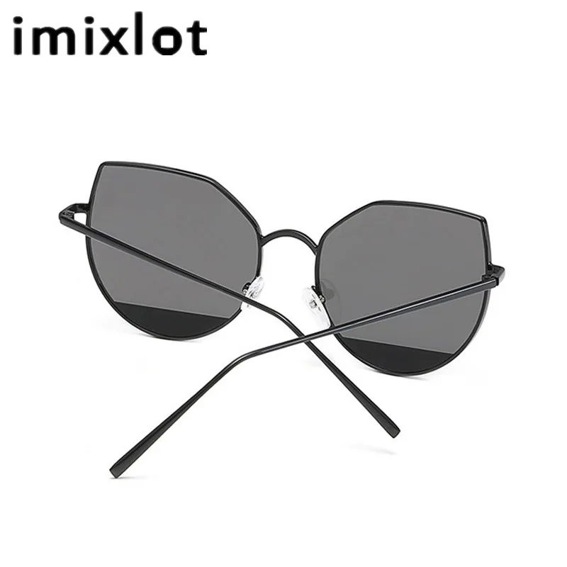IMIXLOT модные брендовые солнцезащитные очки кошачий глаз Для женщин мужчин Винтаж