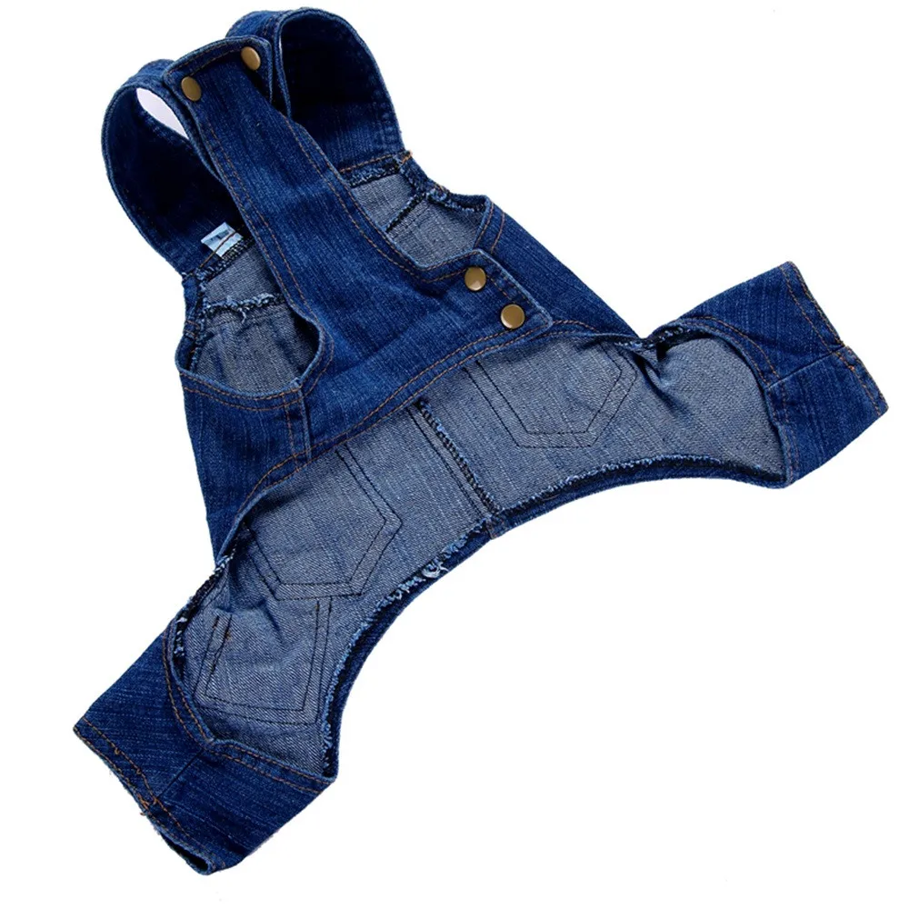 Синие джинсовые нагрудники Transer комбинезоны брюки для домашних животных кошек