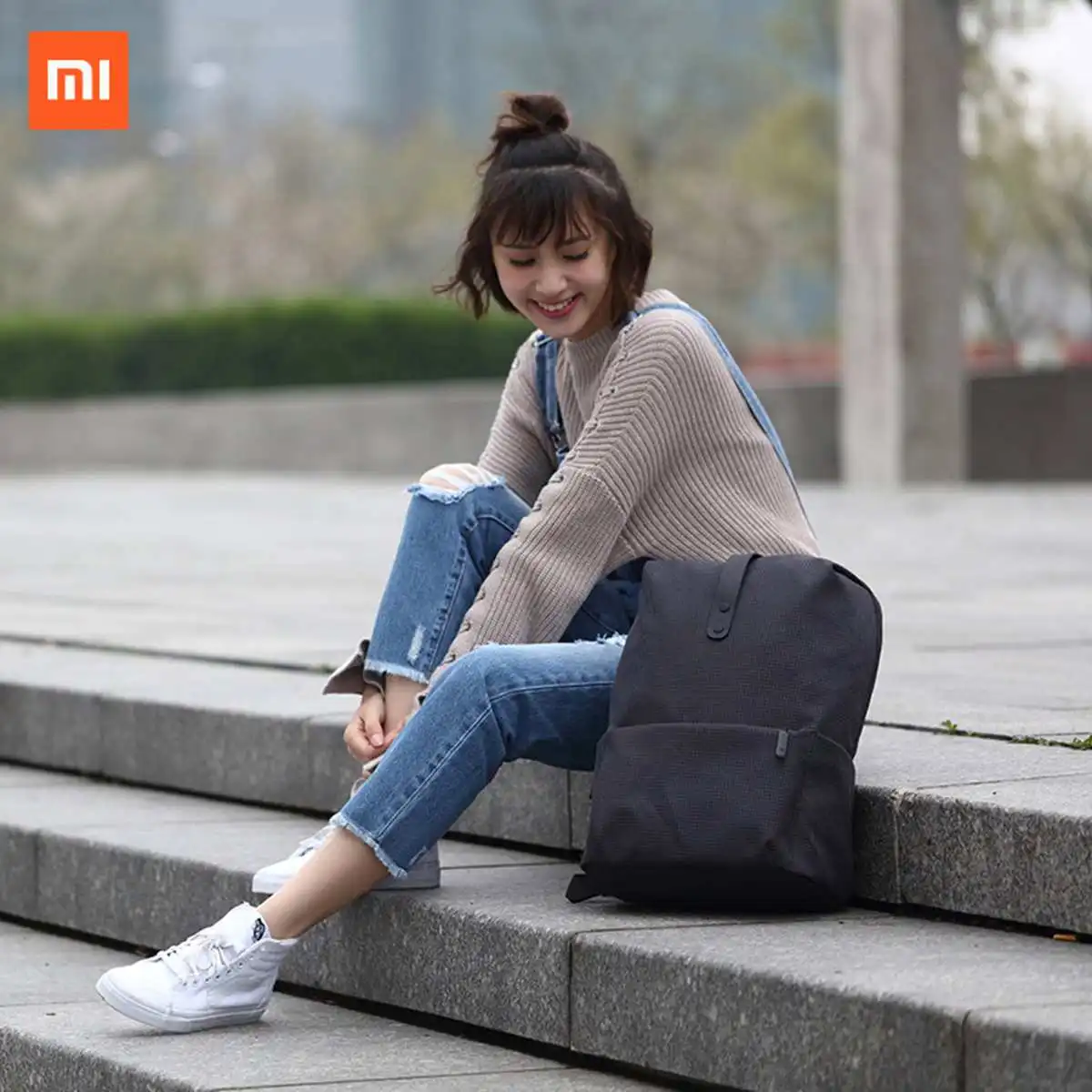 Модный рюкзак Xiaomi, 15,6 дюймов, 20л, школьная сумка в студенческом стиле, рюкзак для ноутбука, компьютера, для женщин, мужчин, девочек